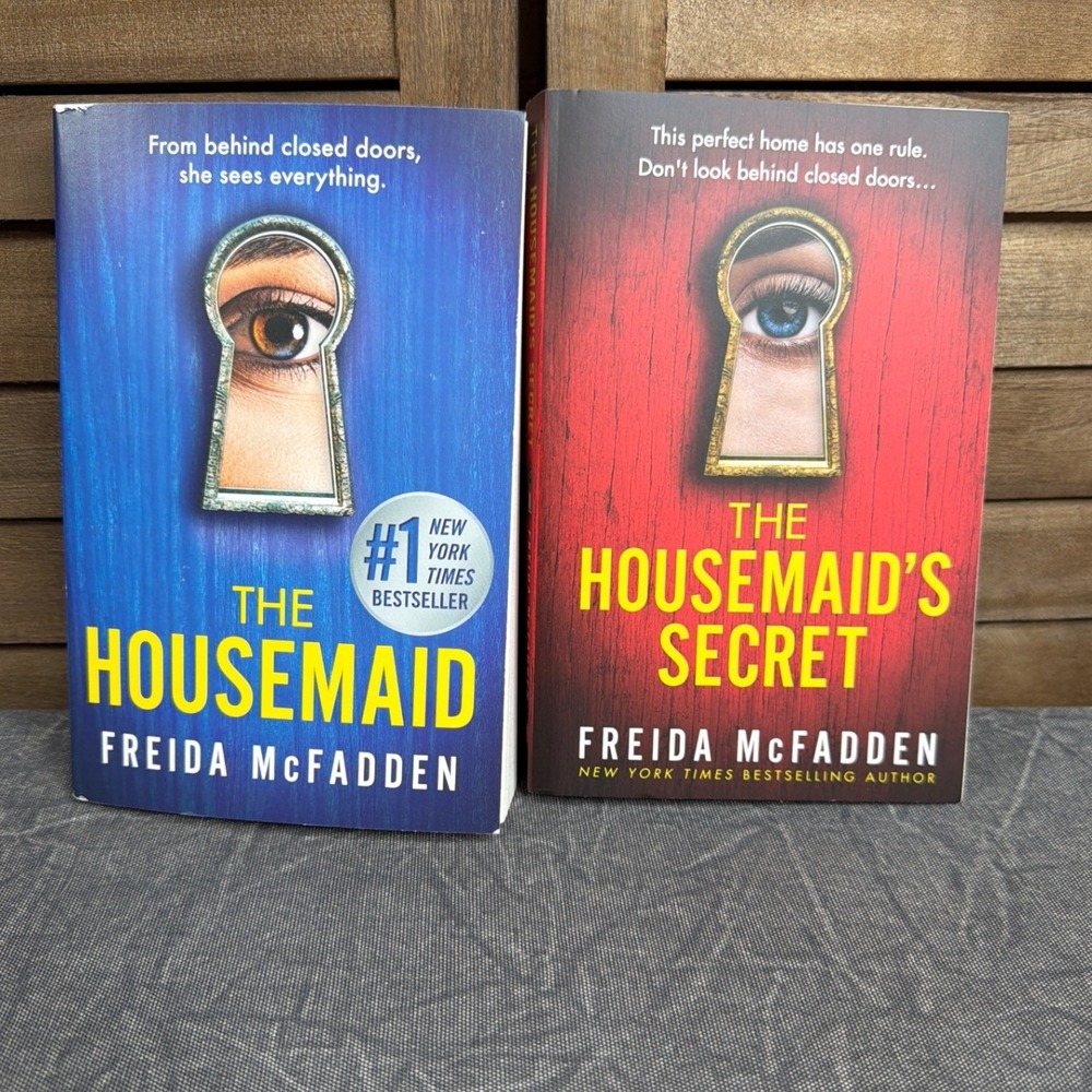 Freida McFadden The Housemaid & The Housemaid's Secret Paperback Book Set Bundle